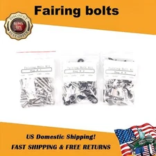 FU Complete Fairing Bolt Kit for Kawasaki Ninja 2000-2002 ZX6R a01
