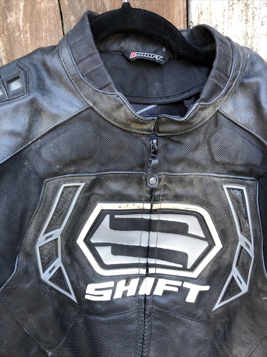 SHIFT STREET FIGHTER LEATHER/TEXTILE MOTORCYCLE JACKET MENS SHIFT STREET FIGHTER LEATHER/TEXTILE MOTORCYCLE JACKET MENS