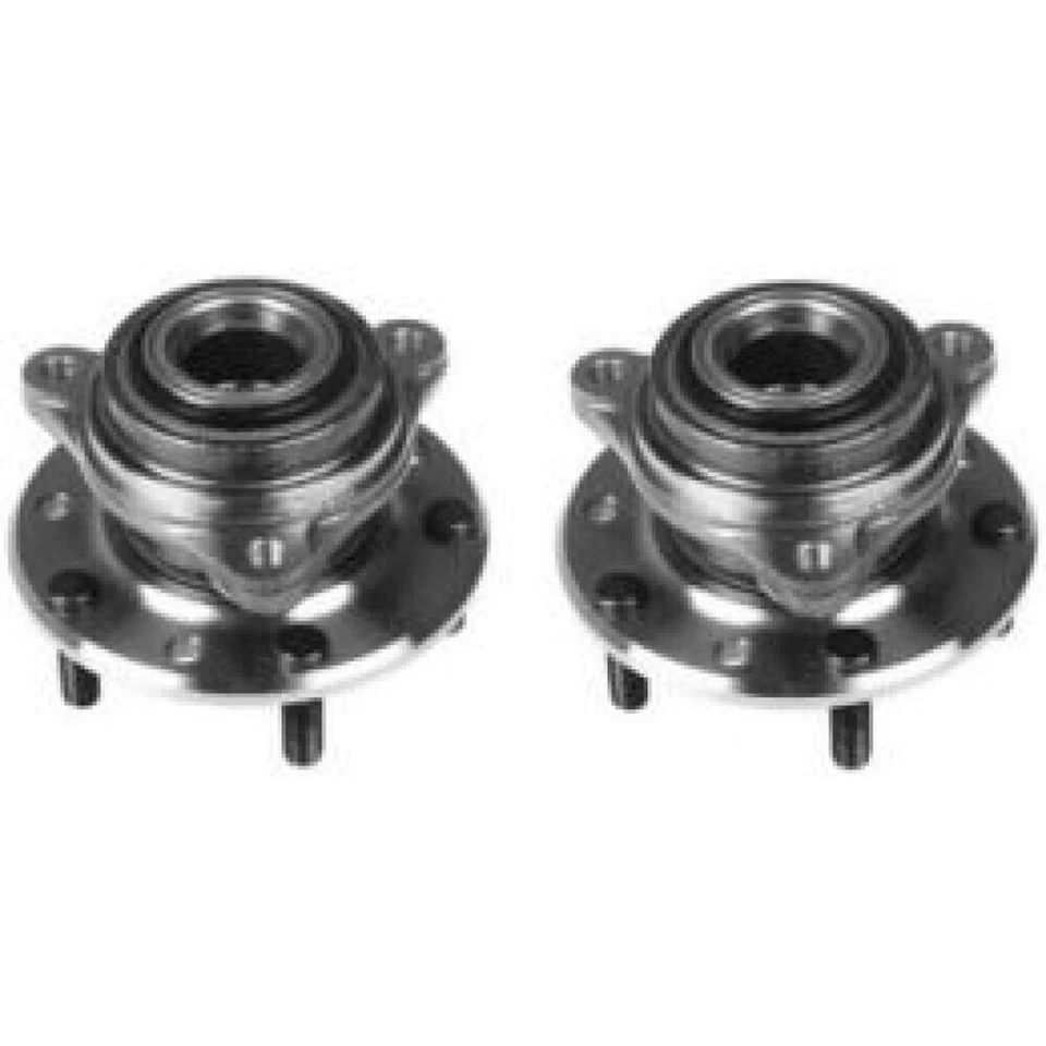 TRQ Wheel Hub & Bearing Pair for Blazer S10 Jimmy S15 Pickup Truck Seville - Image 2 of 2