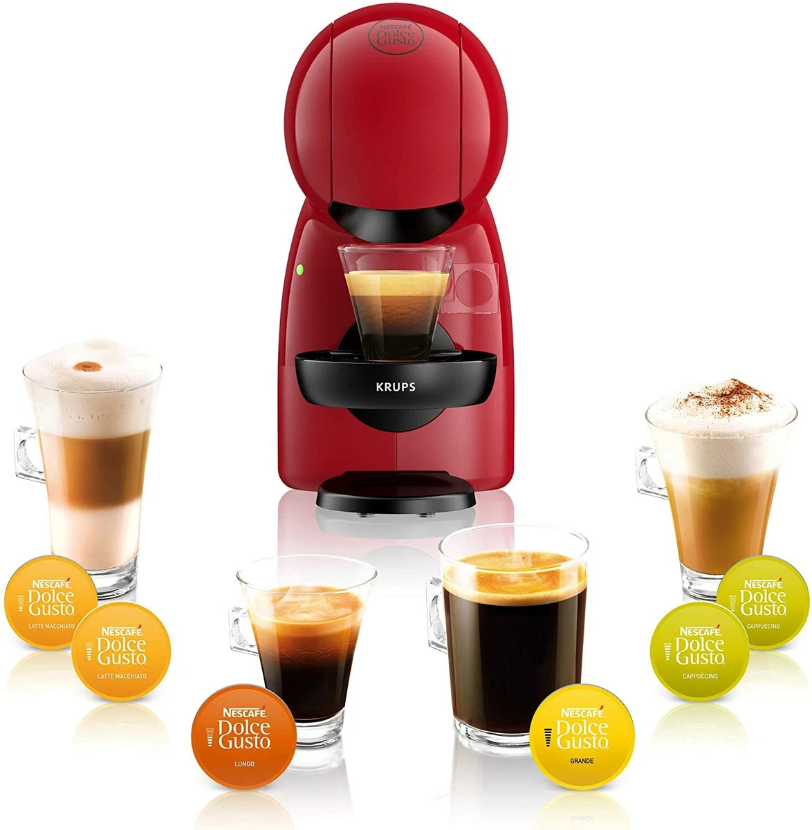 How to operate Nescafe Dolce Gusto Piccolo Coffee Machine (Manual