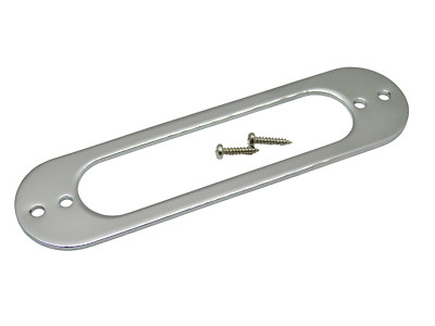 Chrome Metal Strat Sized Lipstick Pickup ring 70mm