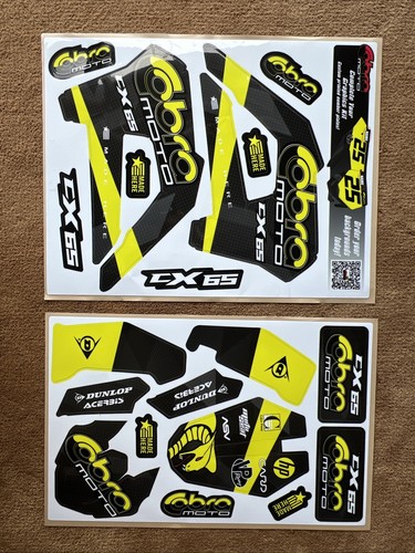 2025 Cobra Motorcycles CX-65 Full Graphics Kit OEM Moto New 65cc