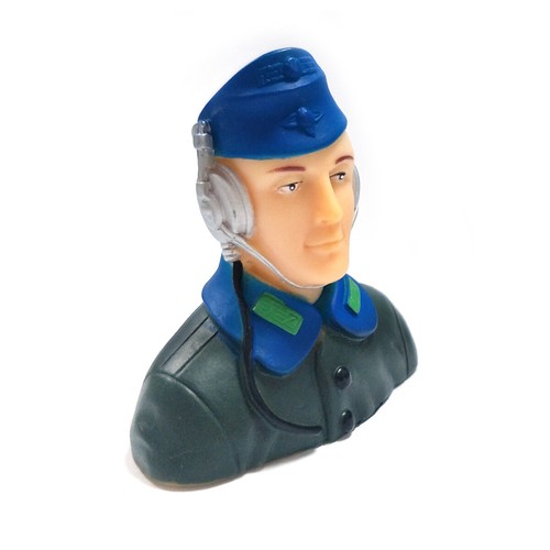 1pc 1/7 Scale L57*W29*H57mm RC Plane Pilots Figures RC Kits Brown / Army Green - Picture 9 of 9