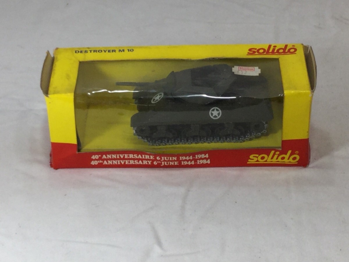 Solido Militaire Armée 1/50 - Char Tank M10 Destroyer Spirit Atlanta