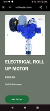 Kingzo Electrical Roll Up Motor DC 24V/100W