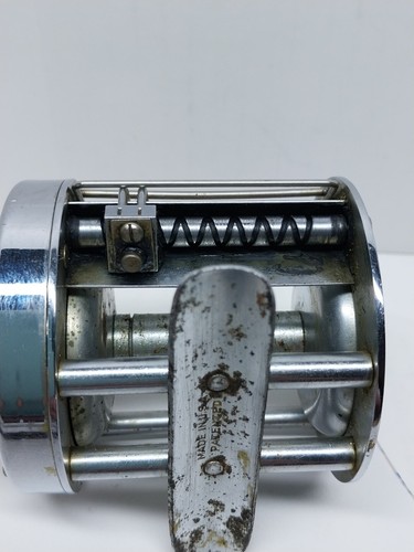 Carrete de pesca de metal anti contra reacción South Bend Nº 300 Modelo C de colección hecho en EE. UU. - Imagen 11 de 12