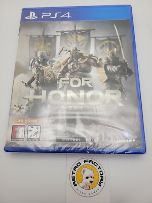 For Honor (Sony PlayStation 4 PS4, 2017) Korean Version- Brand New Sealed 
