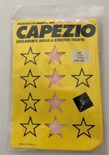 Capezio CHILDREN'S Hold  Stretch TIGHTS S Pink NOS Dance BALLET MAKERS 14C Foot