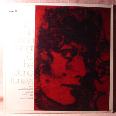 Linda Ronstadt & The Stone Poneys Near Mint Stereo Lp - Stoney End - 1976