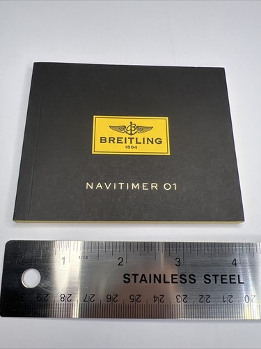 Authentic Breitling Navitimer 01 Booklet Manual - 第 1/3 張圖片