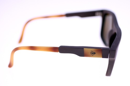 Dunlop CO BT vintage unisex square-shaped sunglasses + original soft case-1980s - Picture 8 of 15