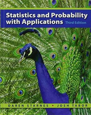 #ad #ad Statistics and Probability with Applications High School Hardcover GOOD $7.78