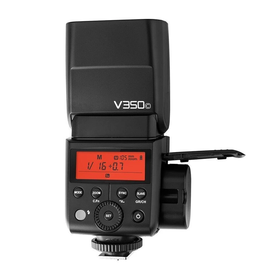 Godox V350C V350 Camera Flash Speedlite Speedlight For Canon Camera 2.4G TTL - Image 2 of 4