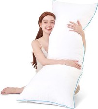 Memory Foam Body Pillow Insert Full Body Pillow Adults Soft Large Long Bed