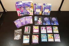 My Little Pony TCG Lot Premiere 3 Box Set Fluttershy Pinkie Rarity Dash AJ Twi