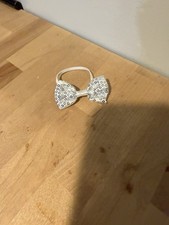 Build A Bear Workshop Sparkle Bows Accessory Preppy Girly Bow Tie One Bow