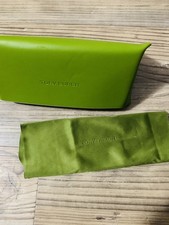 Tory Burch Green Sunglasses Glasses Eyeglasses Case W/CLOTH