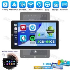 Car Stereo Radio 10inch Bluetooth Vertical Android 15 2DIN 64GB Touch Screen GPS