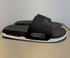 NIKE AIR MAX CIRRO SLIDE BLACK/WHITE SPORT SANDALS CAMDEN DC1460-004 US MEN 11
