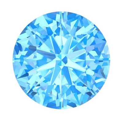 Round Genuine Sky Blue Topaz Gemstone Swara Promotional Offer 4mm size