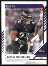 Justin Madubuike 2024 Donruss Baltimore Ravens #49