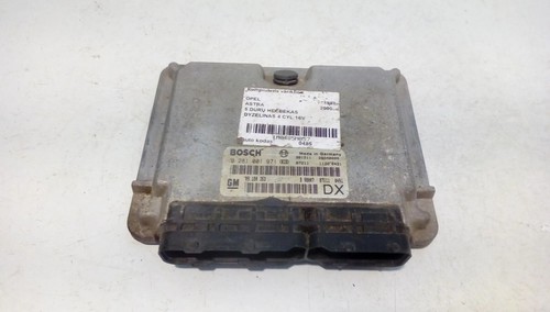 OPEL ASTRA G Hatchback F48, F08 Motorsteuergerät ECU 2.00 Diesel 60kw 27535431