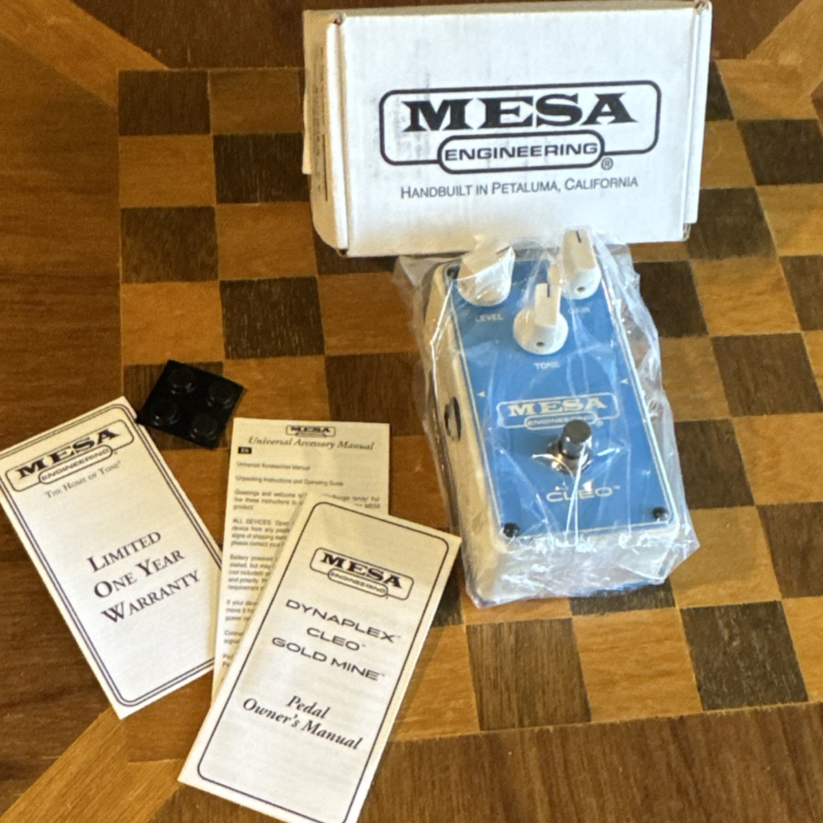 Mesa Engineering Cleo Analog Single Guitar Effects Pedal Electric CL-000417