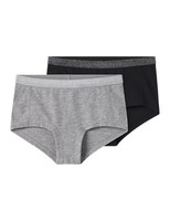 MäDchen Hipster UnterwäSche 2Er Set, Schwarz, Name It, GrößE 116, Modell