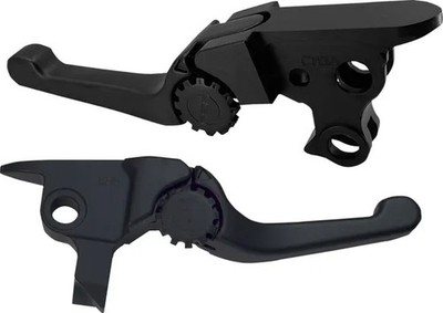 PSR Anthem Shorty Black Clutch Brake Lever Set Indian Challenger 20-22
