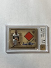 2001 Upper Deck Hall of Famers Frank Robinson Game Jersey GU BGS 7.5 w/ 10 Auto