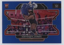 2022 Panini Prizm WWE Blue Prizm 30/199 Odyssey Jones #48 9p5