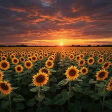 Digital Image Photo Wallpaper Background Desktop AI Art Product Sample Sunflower