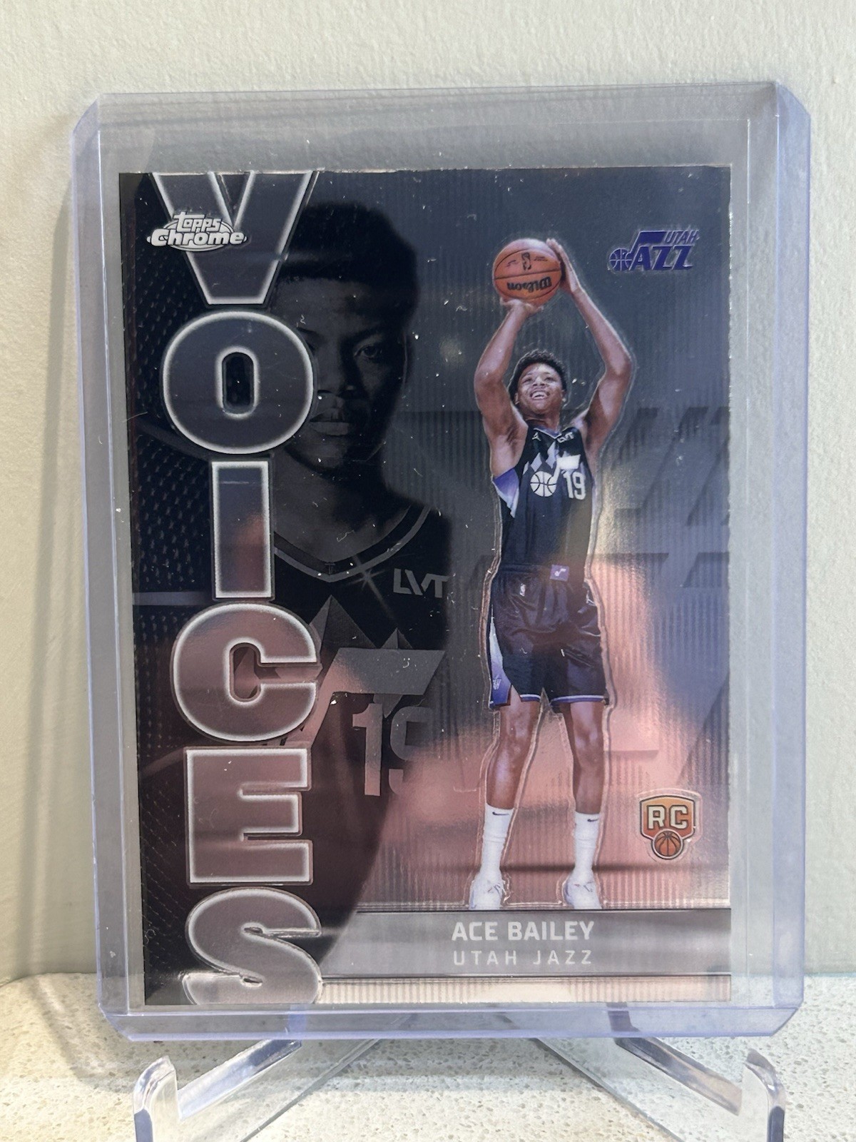 2025-26 Topps Chrome - Voices Ace Bailey #VS-10 (RC)