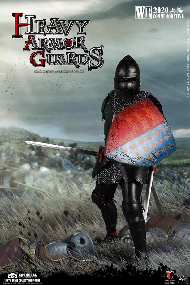 Figura 1/6 COOMODEL SE2002 Heavy Armor Guards Black Knight WF Limited EN STOCK Foto 4 de 4