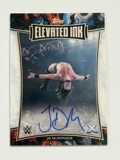 JD McDonagh 2025 Topps Exalted WWE Elevated Ink Auto