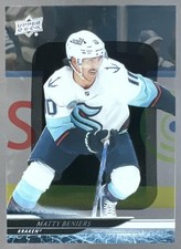 MATTY BENIERS 2024-25 Upper Deck Clear Cut #391 Kraken