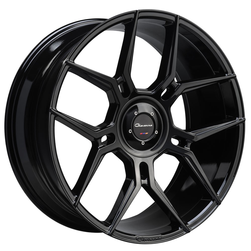 24" Giovanna Haleb Black 24x10 Concave Wheels Rims Fits Rolls-Royce Wraith