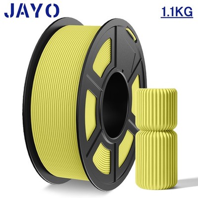 JAYO PLA Matt 3D Drucker Filament 600MM/s 1,75mm 1,1KG Zitronengelb Oberfläche