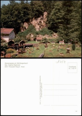 Perasdorf Wasserspiele am Mühlbogenbach Bes. Sophie Stiglmeier 1980