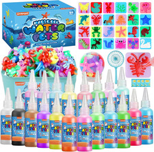 Magic Water Elf Toy Kit, Water Gel Kit Pets, 20 Gels  24 Molds, Make Your Own S