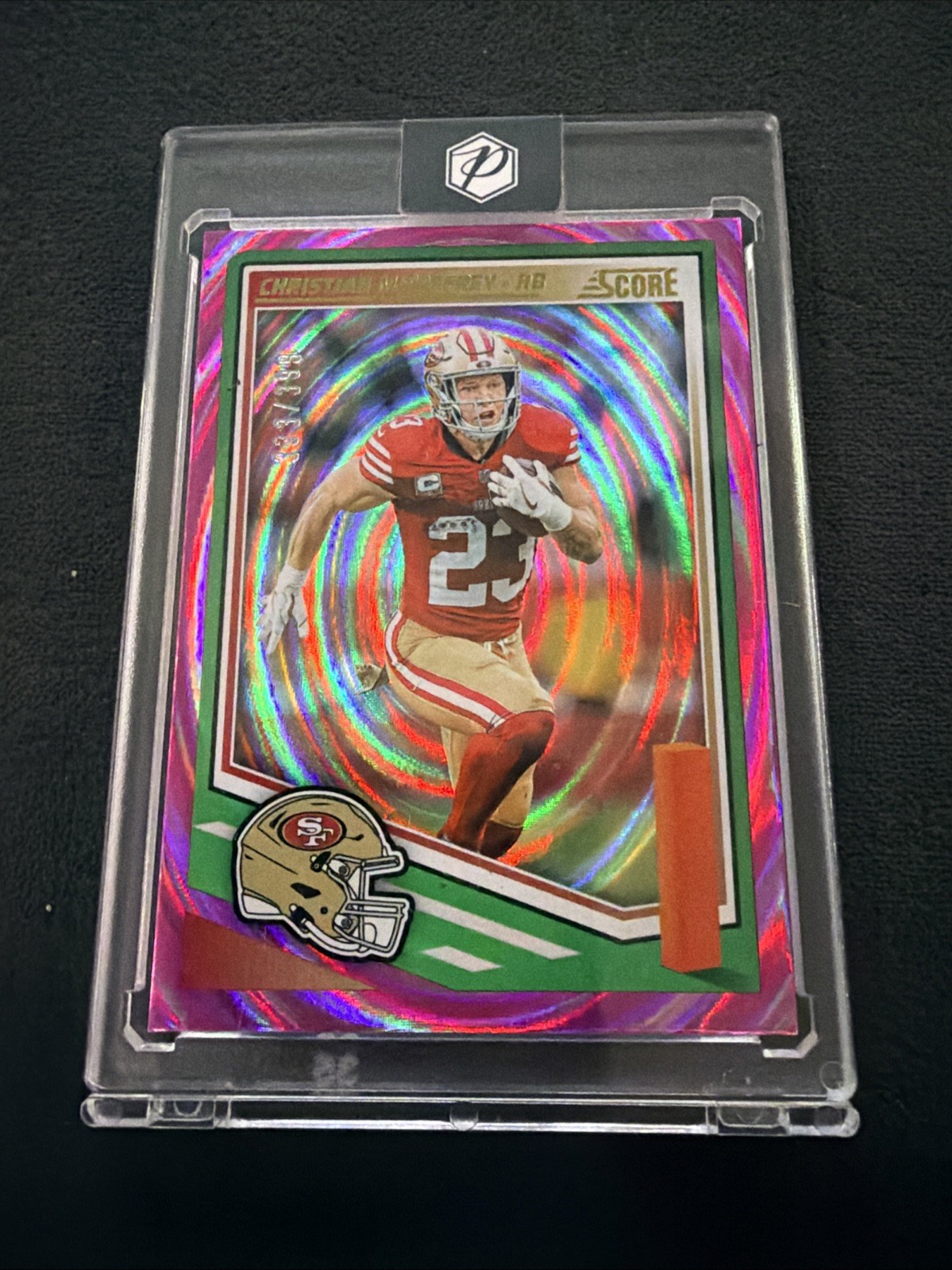 2025 Score - Christian McCaffrey #238 Ellipse /399