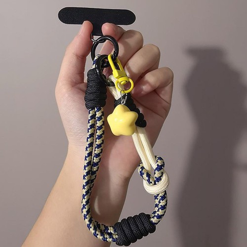 Wrist Strap Woven Thumb Strap Adjustable Short Hand Rope for Outdoor Travel - Photo 9 sur 14