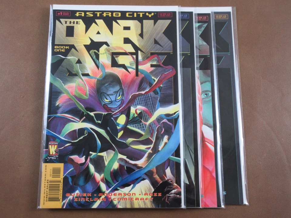 ASTRO CITY THE DARK AGE BOOKS 1 2 3 4 #1-4 COMPLETE SERIES 16 COMICS KURT BUSIEK - Image 2 of 4