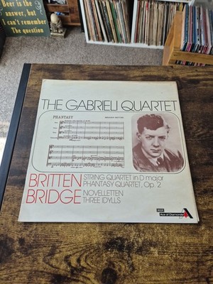 Frank Bridge / Britten - String Quartet In D Major / Phantasy Quartet Op 2 / Nov