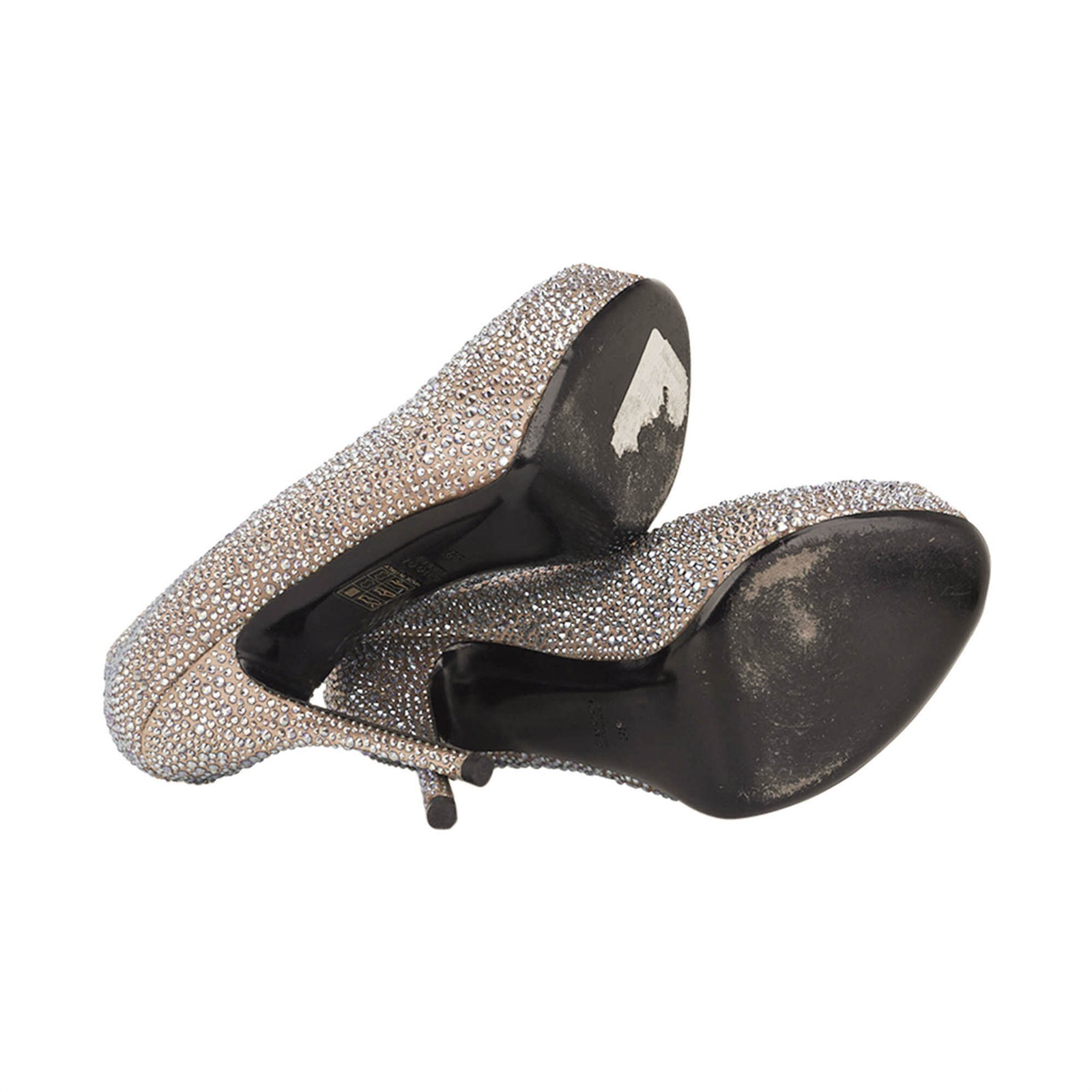 Gucci Shoe Sofia Etoile Platform Pump Diamante En… - image 8