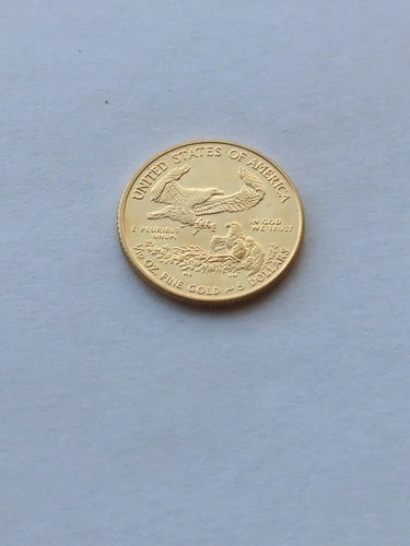 1/10 oz 2012 American Gold Eagle $5 coin BU