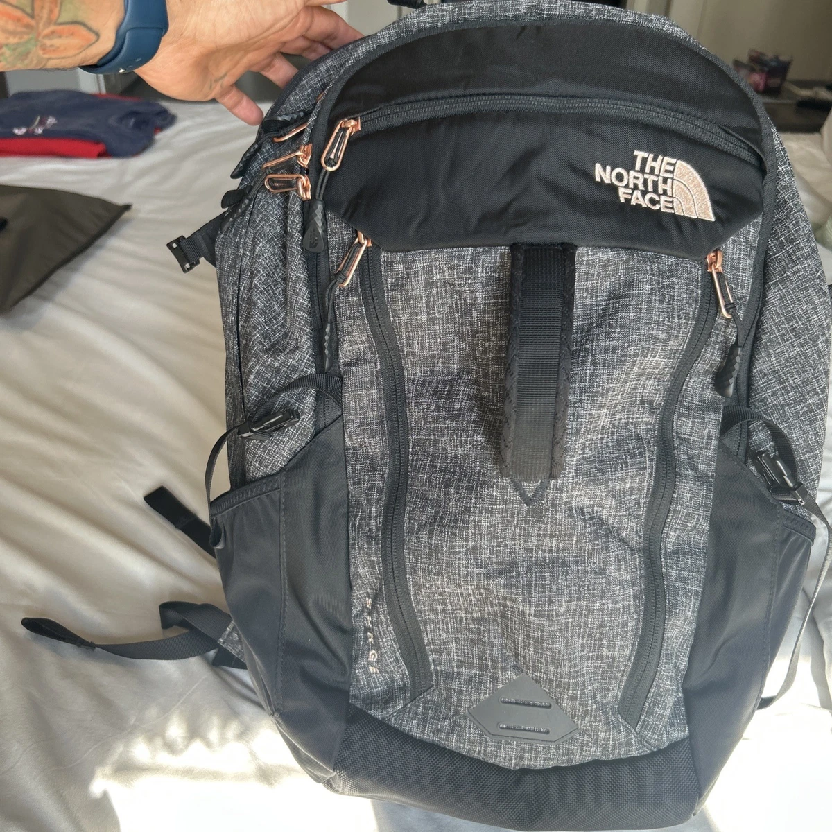 ebay the north face backpack The North Face Backpack Large Bags for Men for sale
