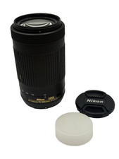 Nikon AF-P DX NIKKOR 70-300mm f4.5-6.3 G ED Lens Front & Back Caps