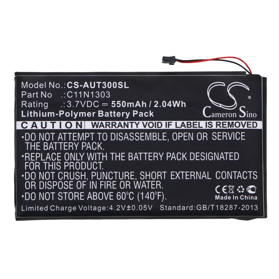 Battery for Asus Transformer Book T300L T300LA Keyboard 0B200-00370100 C11N1303 - Image 3 of 4