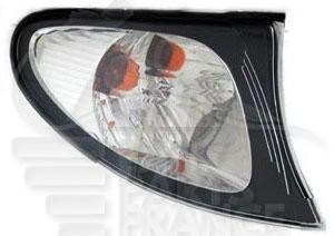 Feu avant-droit blanc pour réparer l'éclairage de BMW E46 touring et berline